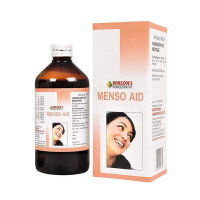 Dr. Bakshi's'S Homoeopathy Menso Aid Syrup 450ml Pack of 1 for Female Cycle Support