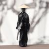 Мини-фигурки из смолы Декоративные 30/50 мм Древние фехтовальщики Самурайские воины Модели для офисной кабинки Домашнего рабочего стола Салона автомобиля Подарки