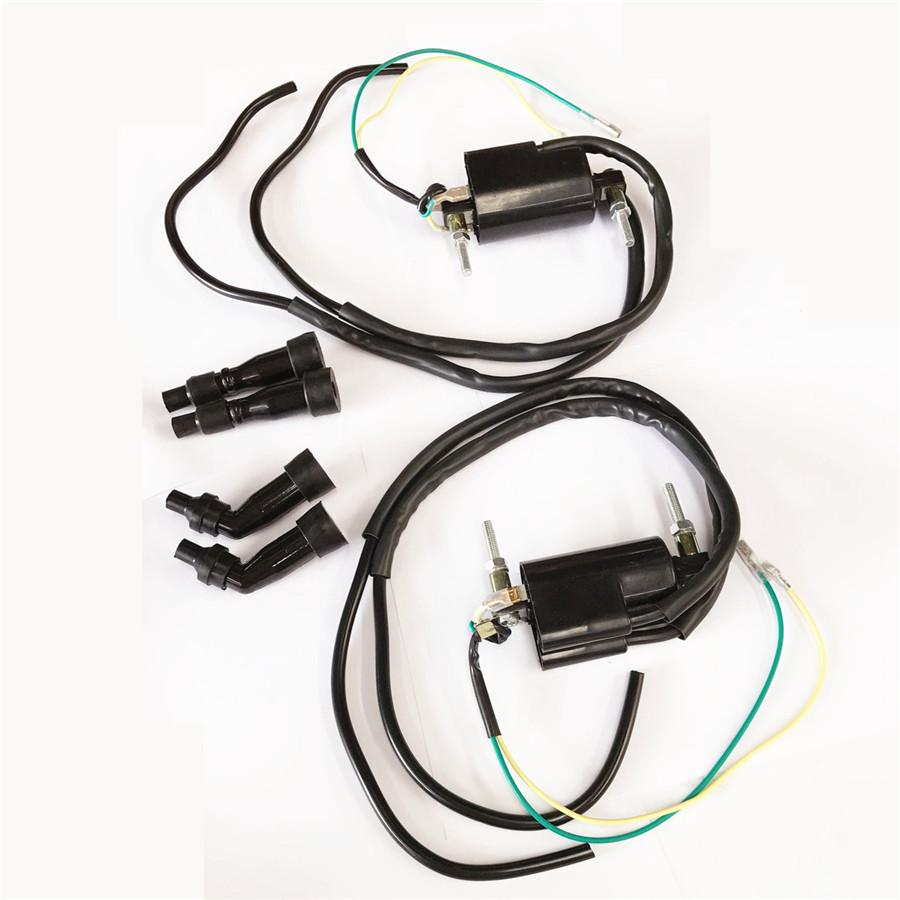 

12V Hi Performance Ignition Coil Set For Kawasaki KZ Suzuki GS Honda CB 650 750