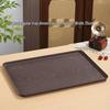ZISIZ Imitation Wood Grain Serving Tray