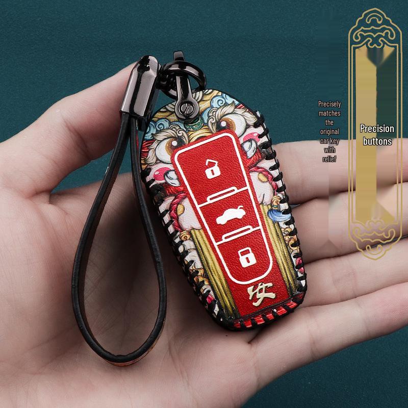 Maßgefertigte BJ20 Smart Key Hülle für Beijing Automotive - Unisex Nationalstil