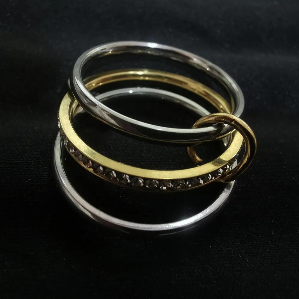 Elegant Minimalist Stackable Rings for Women Stainless Steel Perfect for Daily Wear Ring Jewelry Gifts