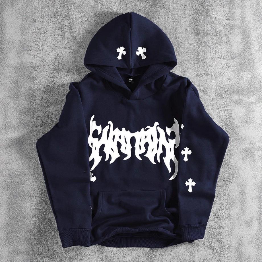 Autumn Unisex Digital Print Hoodie - American Street Style Hip Hop Sweatshirt