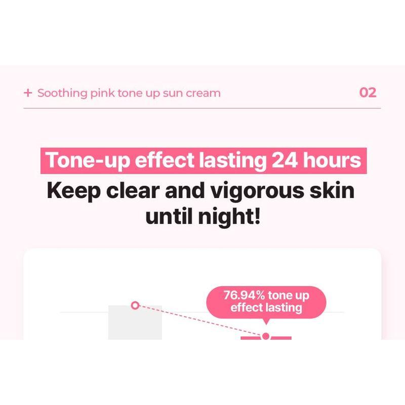 Make P:rem - Soothing Pink Tone Up Sun Cream