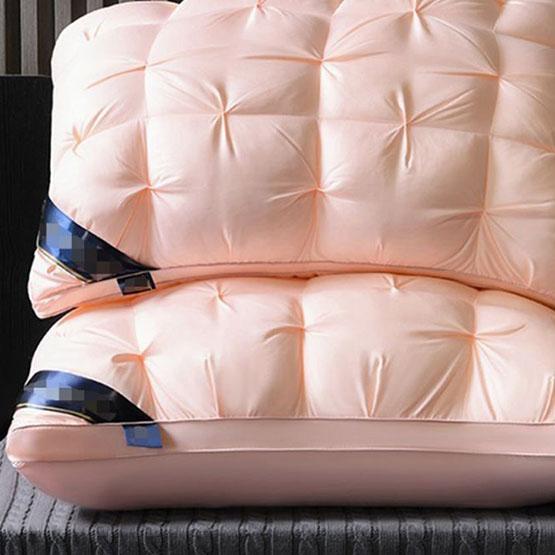WTEMPO 45*75CM Luxury High Quality Home Hotel Dormitory Pillows Help Sleep Neck Support Non-Collapse Mid Pillow Core for All Seasons