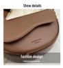 2024 Vielseitige Mode-Satteltasche für Damen, Crossbody und Schultertasche