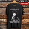 Nové tričko Jimi Hendrix Singer Bavlna Pánské Všechny Velikosti Unisex Tričko