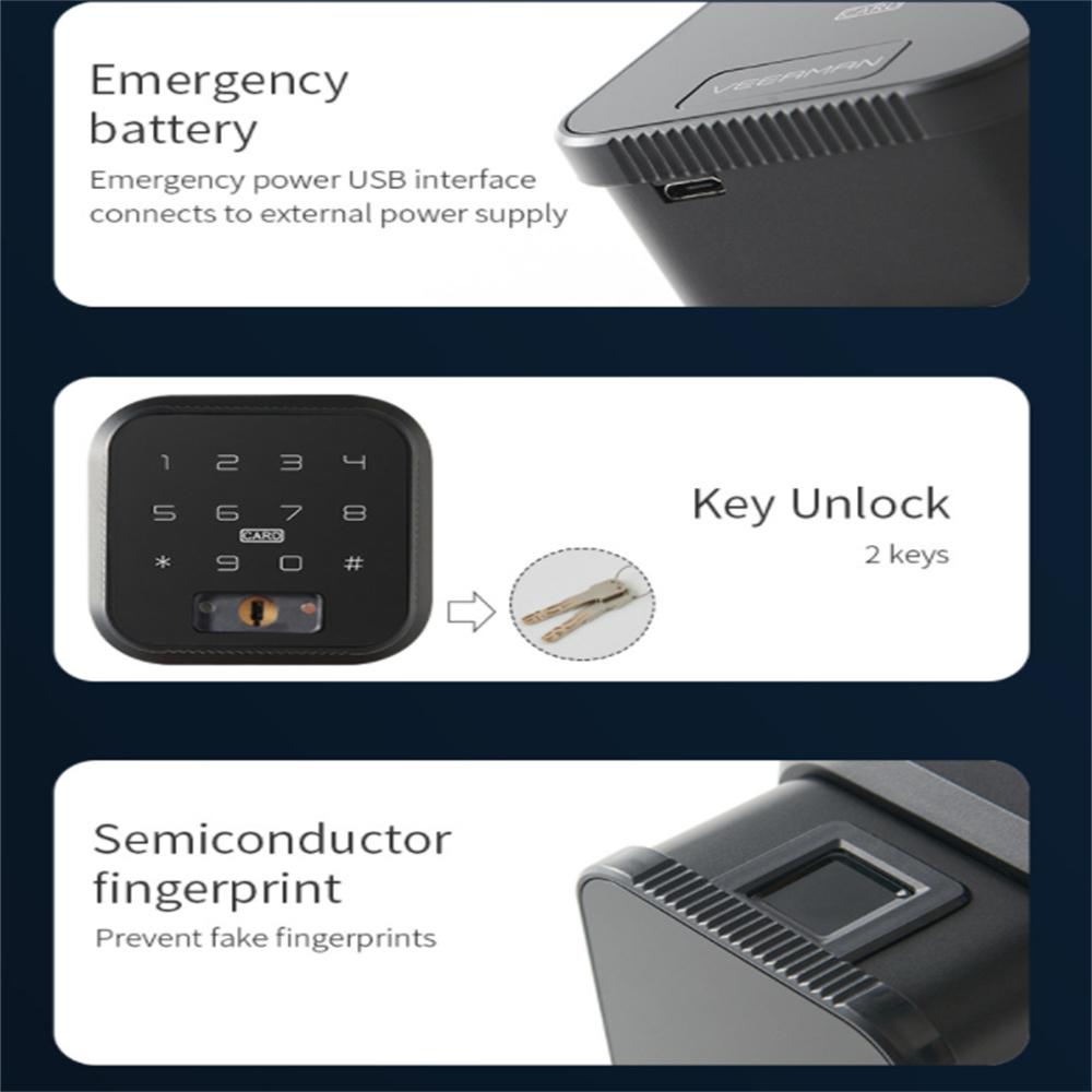 WIFI Fingerprint Lock Smart Electronic Door Lock Finger Print Password IC Card