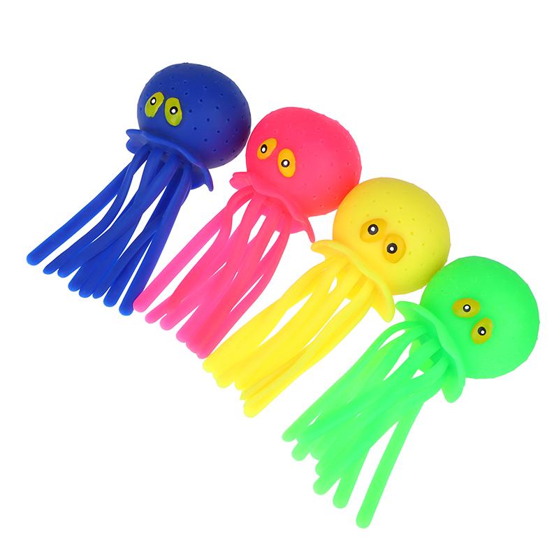 Octopus Water Ball Pinch Joy Children'S Bath Toys Swimming Pool Water Toys Squishies Pinch Toys Stress Relief Toys For Kids