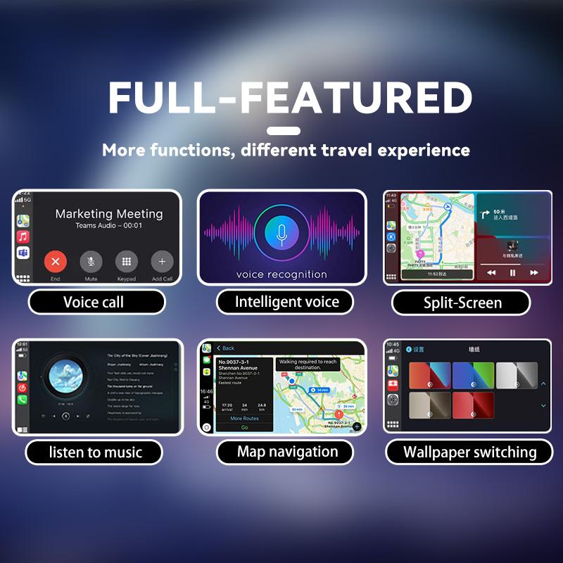 PL1 PRO Plug and Play Android Auto CarPlay Box Kabelgebunden zu Drahtlos Mini Konvertierungsadapter