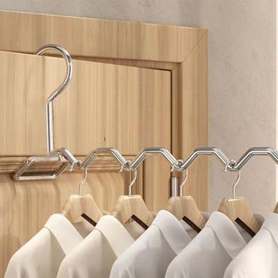 Multi-function Folding Clothes Hanger Single Pole Simple Clotheshorse Stainless Steel Coat Hanger