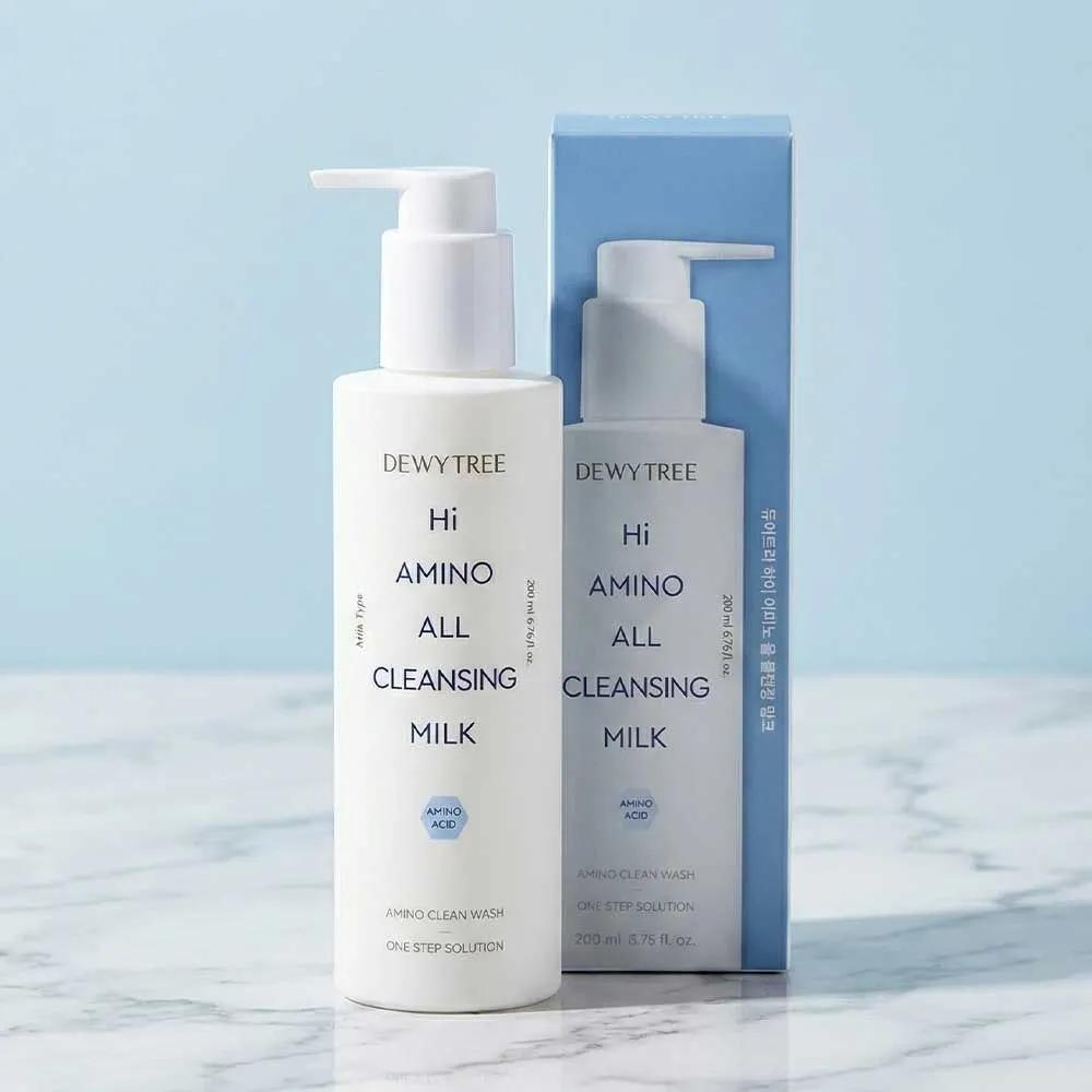 DEWYTREE High Amino All Cleansing Milk 200ml Mildly Acidic Moisture-Rich Deep Cleansing