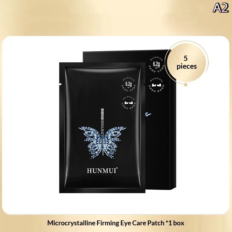5 Stück 6D Mikroplastiklinie Gesetz Faltenpflaster Augenpflaster Maske Weniger als 0,3 mm Feuchtigkeitsspendendes Serum Anti-Falten Reduziert feine Linien