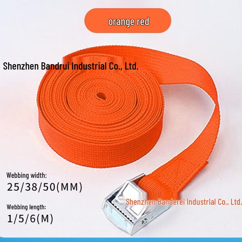 Zinc Alloy Buckle Cargo Lashing Straps