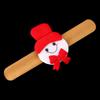 Christmas Slap Bracelets 4-Pack (Random Styles)