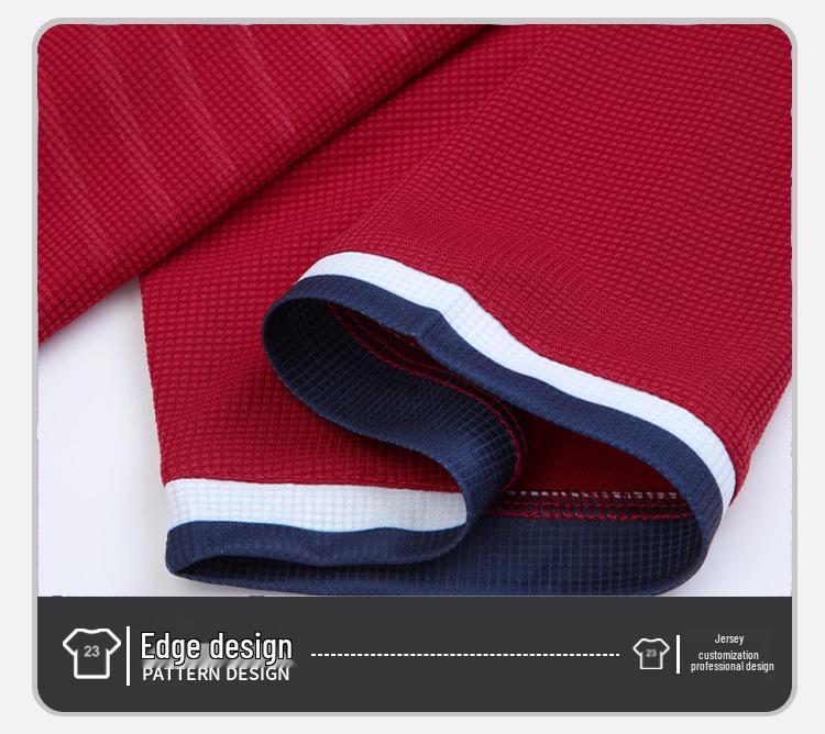 Men's Short Sleeve Breathable Football Training Jersey