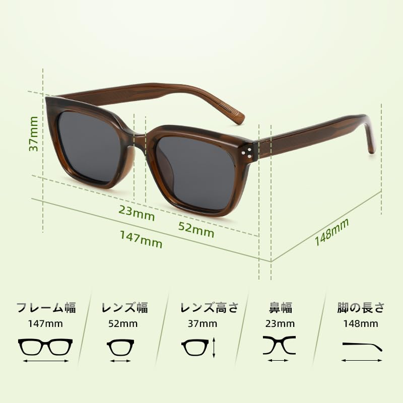 FEISEDY TR90 Polarized Stylish and Popular for Mountain UV400 B1349 Sunglasses, Driving, Fishing, Climbing, Travel, Driving, Protection, Unisex,