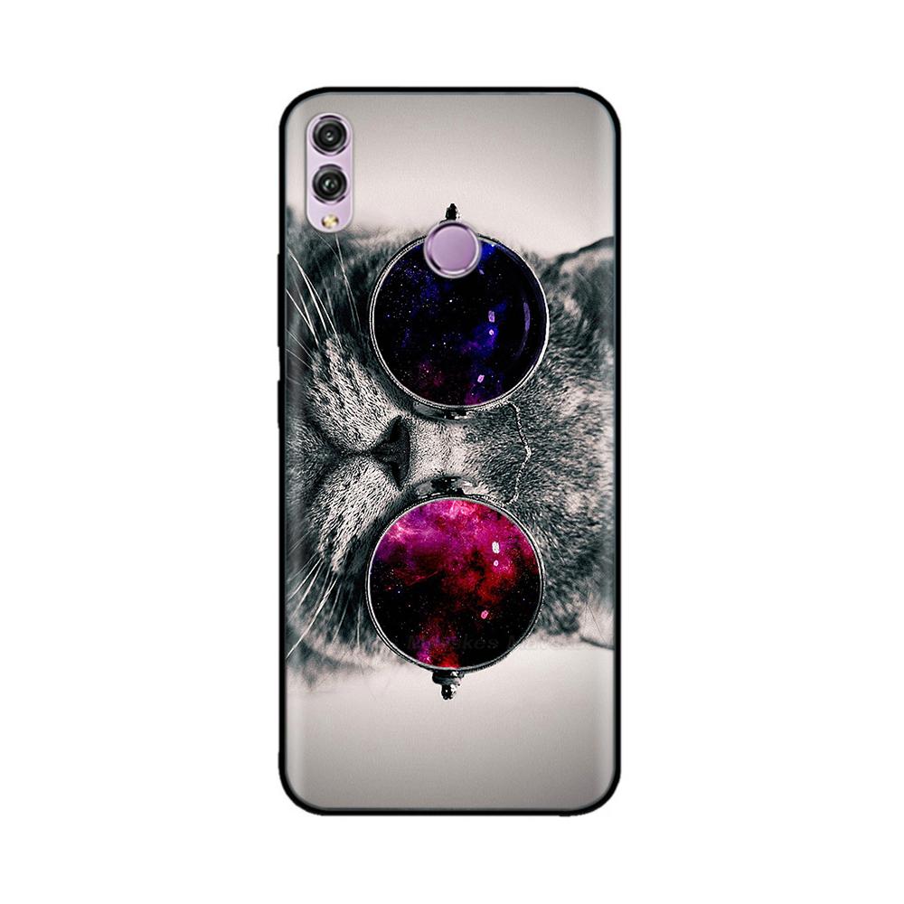 For Huawei Honor 8X Case Silicon Soft TPU Cartoon Painted Back Cover Phone Case for Huawei Honor 8X 8 X Honor8x Cases Bumper