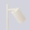 Lampka Biurkowa Nowoczesna Beżowa Ruchomy Karbowany Reflektorek Włącznik 1Xgu10 10W Karbon Sollux Lighting