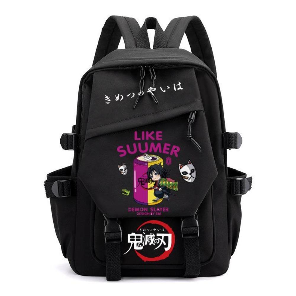 Ghost Annihilation Blade Backpack Large Capacity ins School Bag Japanese Retro Junior High School School Season Good Things Backpack High
