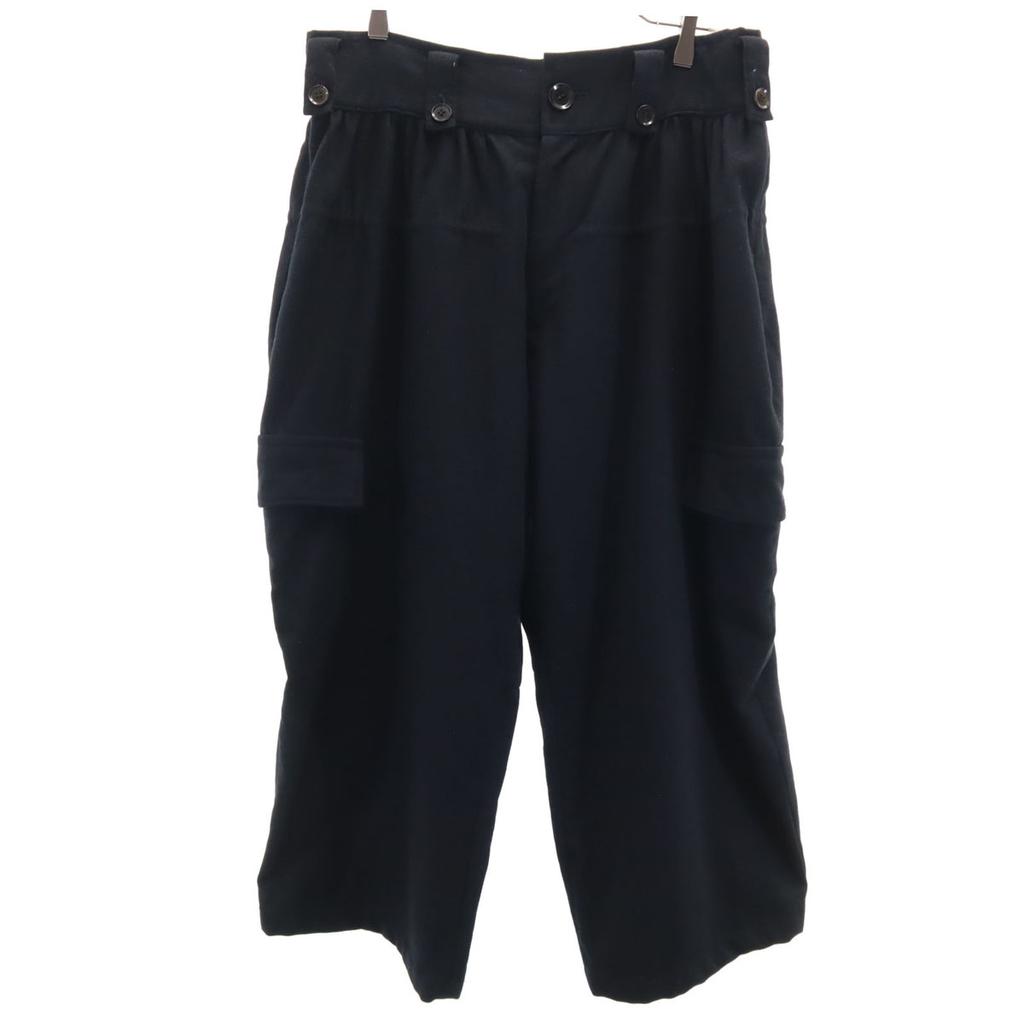 Y's Made in Japan wool 3/4 length cargo pants 3 Yohji Yamamoto Unisex Men's Used