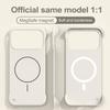 For Magsafe Ultrathin Frameless Magnetic Phone Case for iPhone 17 16 Pro 15 14 Plus 13 12 11 Pro Max Air PC Funda Cases