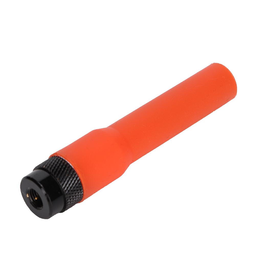 Orange BNC SF-20 SMA Male Soft Band Mobile Radio Short Antenna for Radio Walkie Talkie