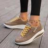 MAEDEF Sommer Hohe Qualität Damen Casual Sneaker Mode Leicht Outdoor Ballerinas Schnürschuh Bequem Laufen Frau Schuhe