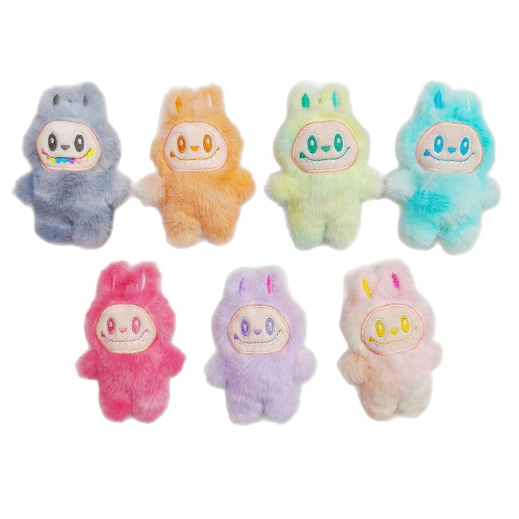 Piszczący wisiorek Labubu 3. generacji: DIY Biżuteria i Dodatek do Odzieży Pluszowy Brelok z Lalką