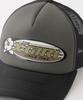 Hibiscus Oval Logo Trucker Cap One Size X-girl (105252051006) Black,