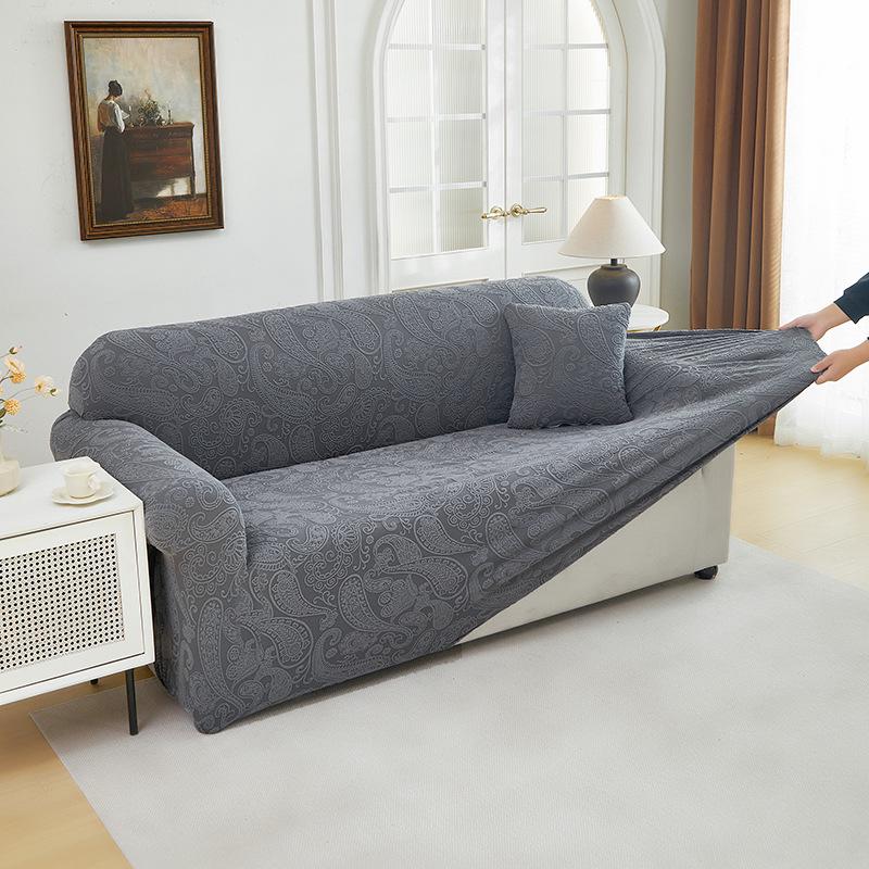 

Чехол для дивана Guro Series 3D Жаккардовый Однотонный Бархатный Single-seater Size: Sofa Length (90-140cm)