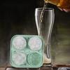 Ice Cube Shape Football Ice Cube Mold Silicone Football Silicone Ice Cube Mold Bar Whiskey Accessories Silicone Molds Gifts