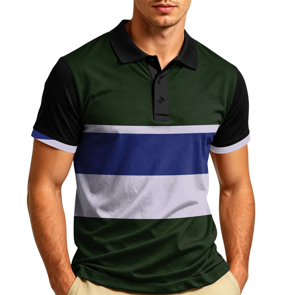 Men's Casual Short Sleeve Shirt for Everyday Wear