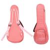 Guitar Bag 23in Ukulele Storage Bag Carrying Bag Oxford Cloth Instrument Backpack with Transparent