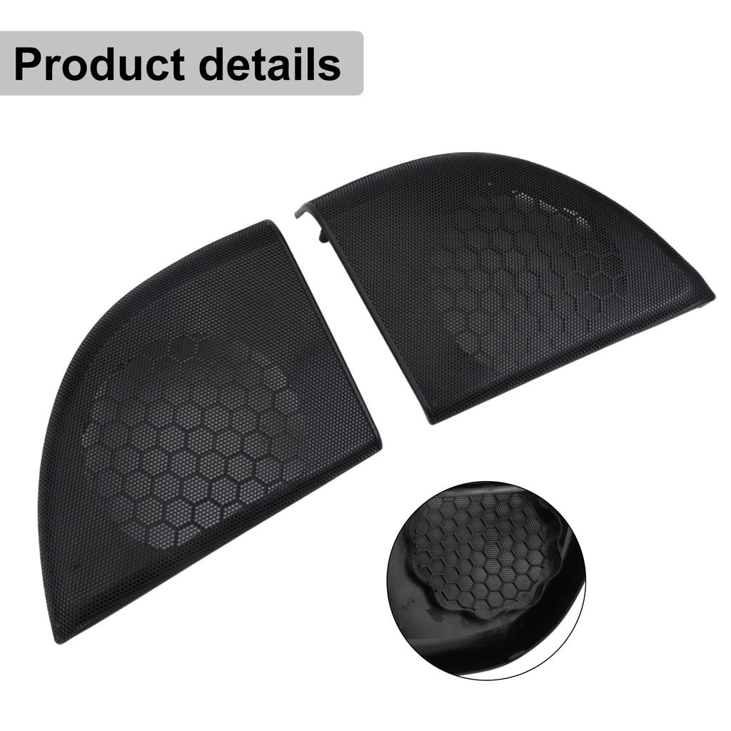 1 Pair Car Door Speaker Cover For Benz CL203 C Class  For Coupe Left+ Right Hand Horn Cover Trim Speaker Grille Accessories