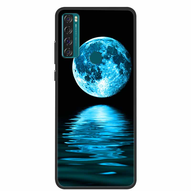 Para TCL 20 SE Funda 205 de silicona suave Funda de dibujos animados para TCL 20B 6159K Funda trasera para TCL 20 R 5G 20SE Fundas de moda TPU Funda