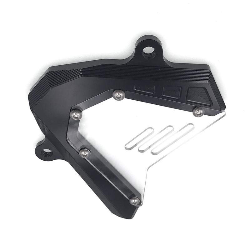 Motorcycle Left Engine Guard For PG-1 PG1 2024 2025 Front Sprocket Chain Cover-A87Q