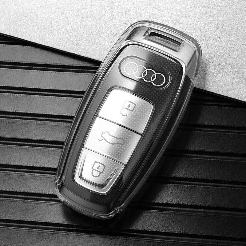 Q4e-tron Key Case for 2026 A6L/Q5/Q6Le-tron - Protective Buckle Shell
