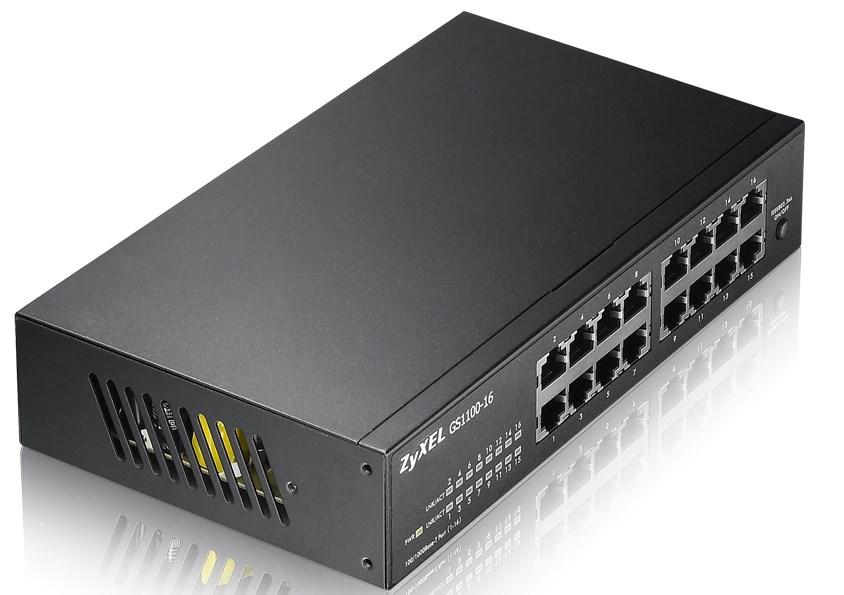 Switch Zyxel Gs1100-16E-Eu0101F Unmanaged