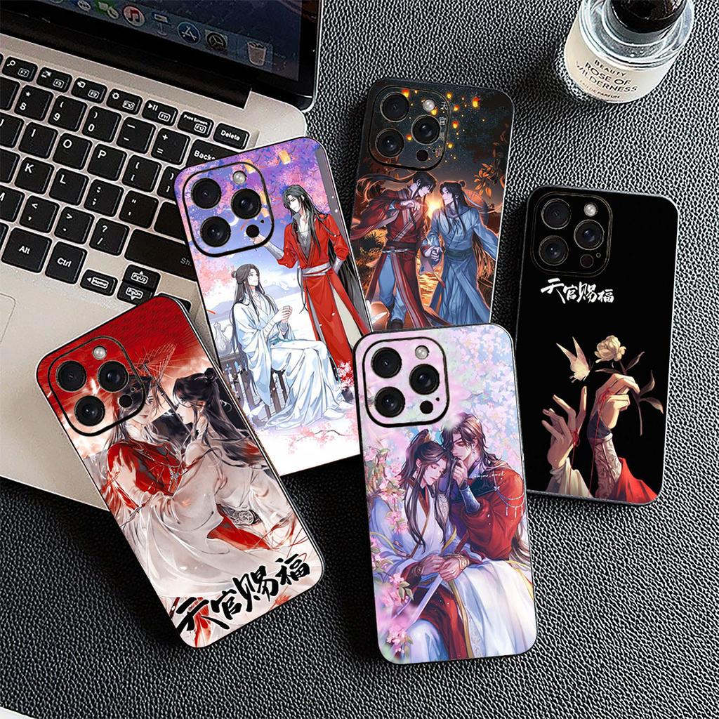 for Xiaomi Redmi Note 13 A3 14 Pro Plus 9T 14C 13C 13X 9C NFC + Pro+ 5G 4G Case Heaven official's Blessing TGCF Tian Guan Ci Fu