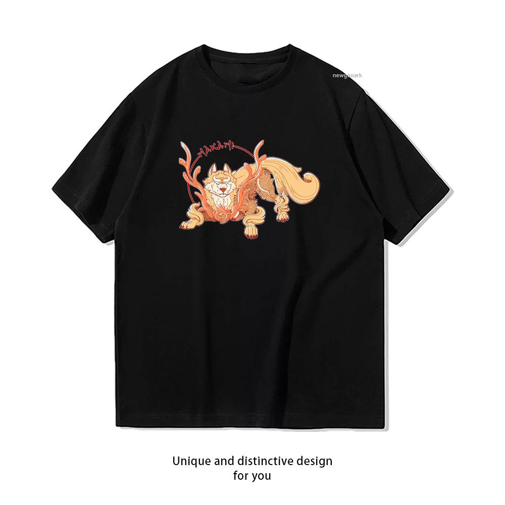 Guardian Spirit Makami Tshirt WoUnisex Unisex Summer Cotton Cartoon Graphic T Shirts Adult Classic Oneck Shortsleev Gift Tops Tee