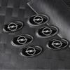 Für Opel OPC Astra K Vectra Corsa Zafira Insignia Mokka Auto Styling Karosserie Kofferraum Aluminium Oval Abdeckung Aufkleber Emblem Zubehör