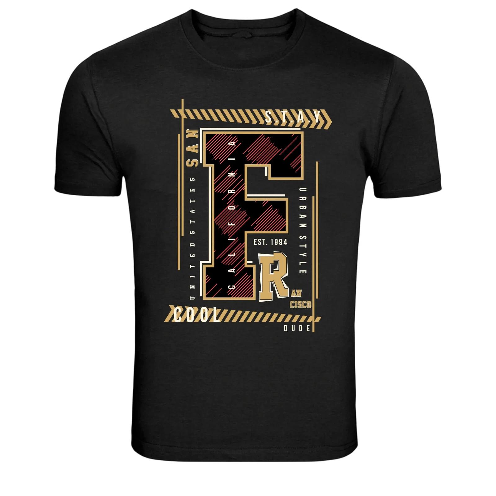 San Francisco Urban Style FR California Streetwear Graphic T-Shirt M