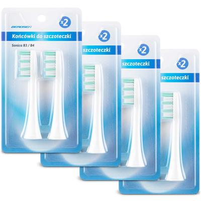 Têtes de brosse à dents soniques Berdsen 8 pièces