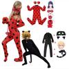 Ladybug Reddy Costume Anime Costume Ladybug Girl Cos Children's Miracle Mi Huankeqi Girl's Costume Performance Costume