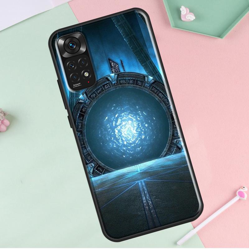 Hvězdná brána Atlantida pro Redmi Note 12 Pro Plus kryt pro Redmi Note 10 8 9 11 Pro 12S 11S 10S 9S 9C 10C 12C pouzdro