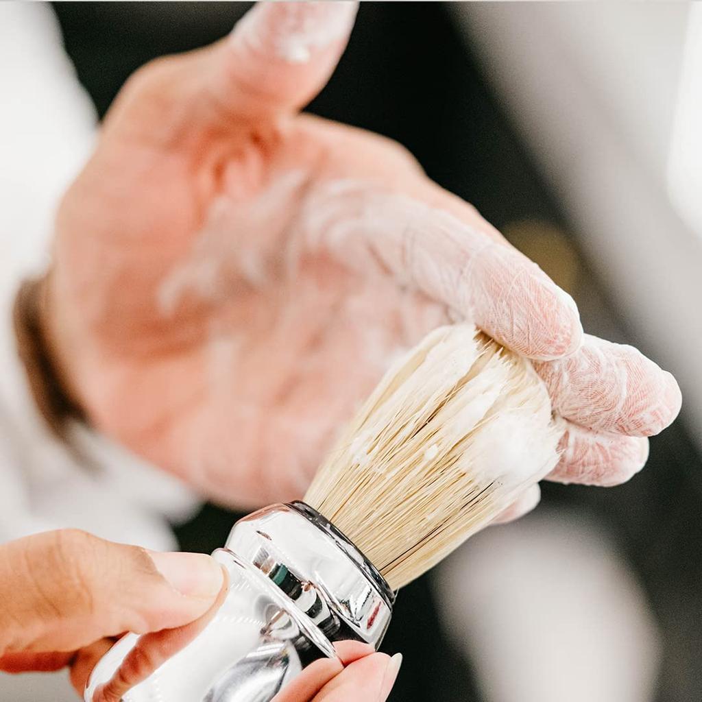 PRORASO Shaving Brush Shaving Soap Foaming Brush Pig Hair Shaving Razor Made in Italy & (Norish) 100%