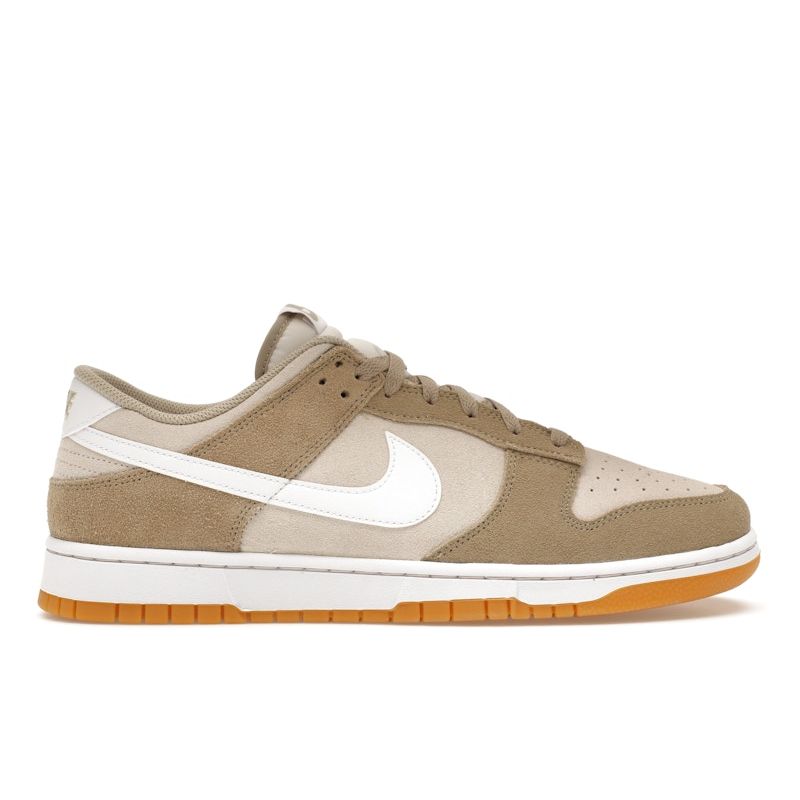 Nike Dunk Low SE Light Orewood Gum Unisex Sneakers Cream Pale-Ivory White HQ1931-100