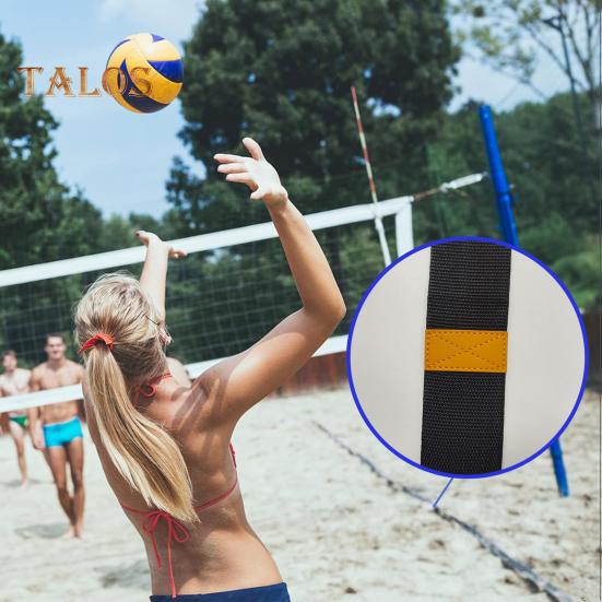 26.3' X 52.6' Beach Volleyball Lines for Sand 2.5inch Wide Boundary Lines with Sand Bag for Outdoor Sand Backyard Grass