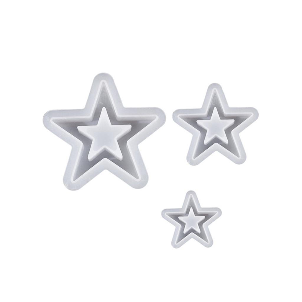 DIY Hollow Star Decoration Table Candle